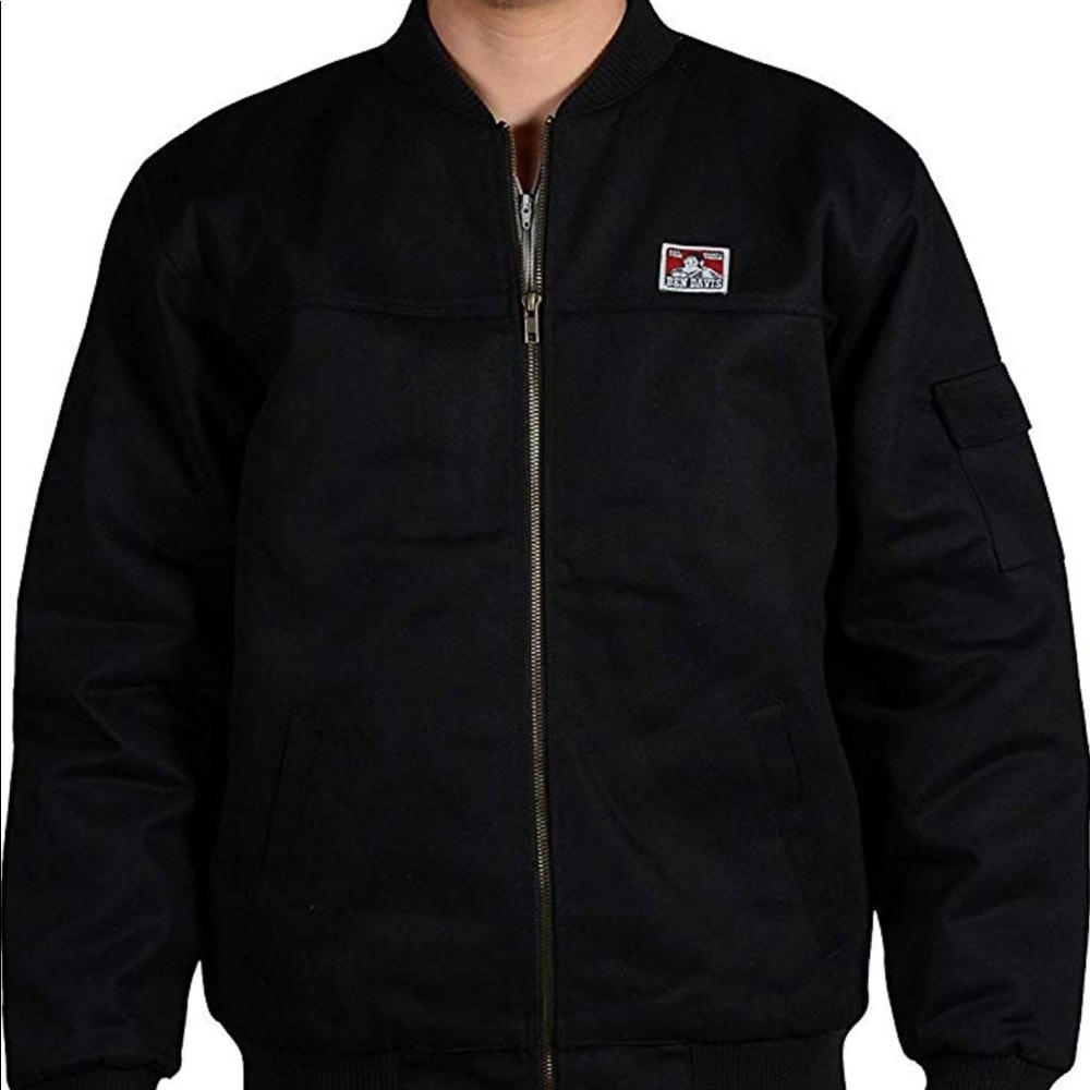 Ben Davis Black Bomber Jacket